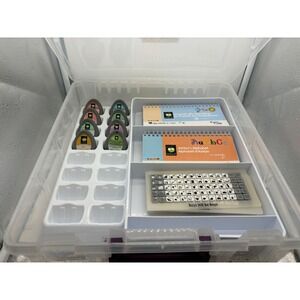 8Cricut Cartridges for Scrapbooking Various Themes w/Handbooks Keyboard Overlays